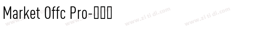 Market Offc Pro字体转换